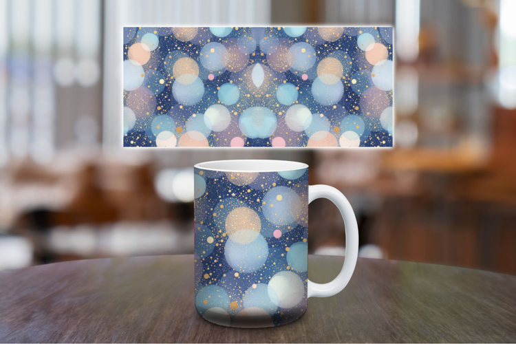 Mug Wrap Sublimation - glitter