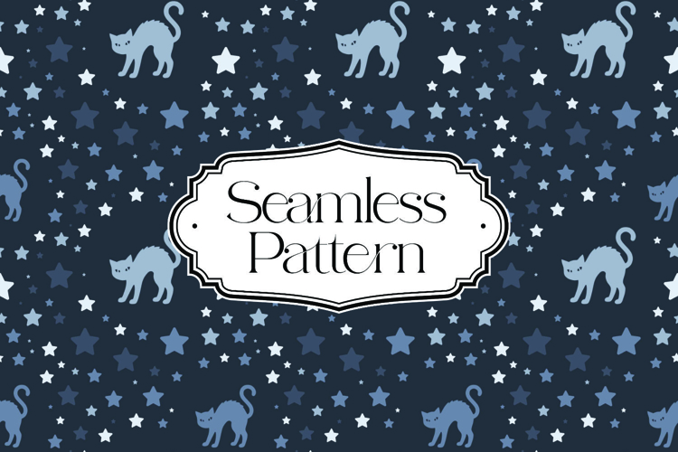 Halloween Seamless Pattern, Digital Paper