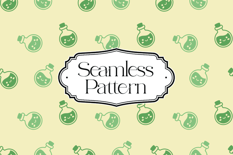 Halloween Seamless Pattern, Digital Paper example image 1