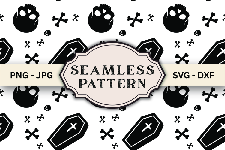 Halloween Seamless Pattern svg design