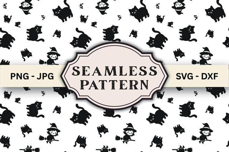 Halloween Seamless Pattern svg design