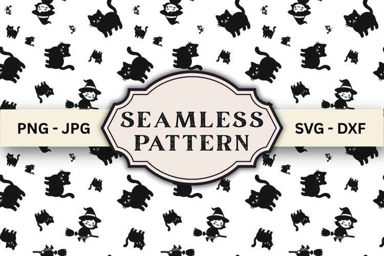 Halloween Seamless Pattern svg design