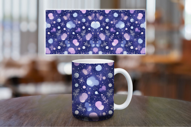 Mug Wrap Sublimation - glitter