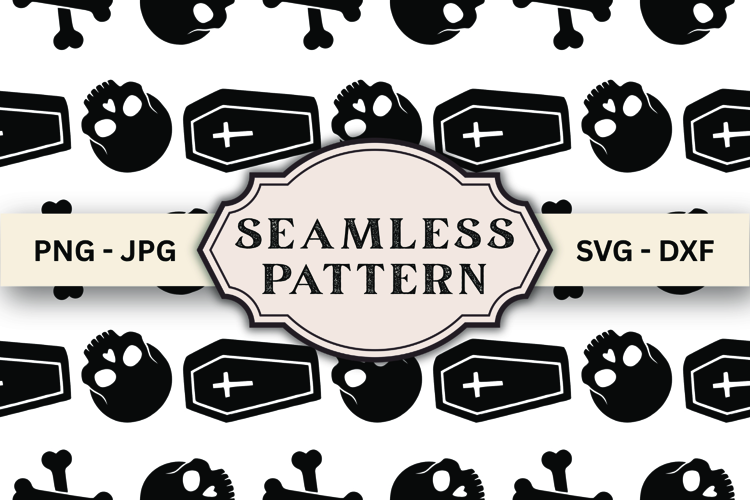 Halloween Seamless Pattern svg design