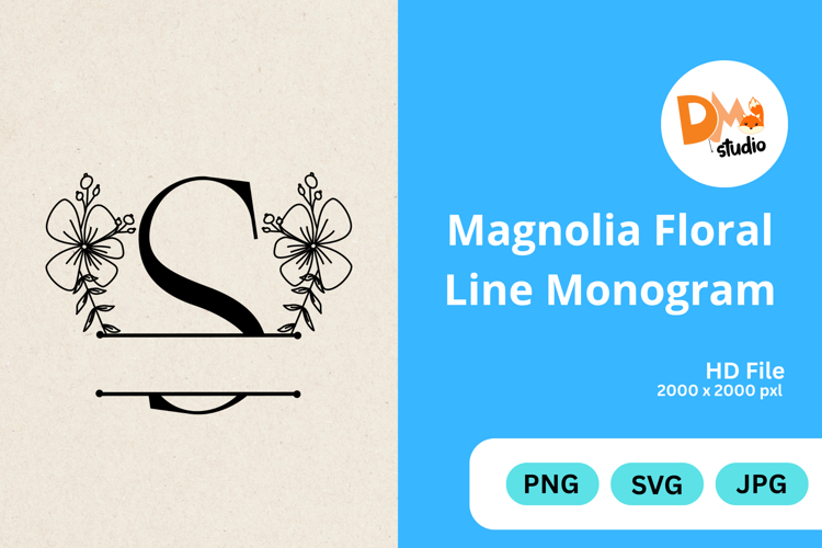 Magnolia Illustration Image 24