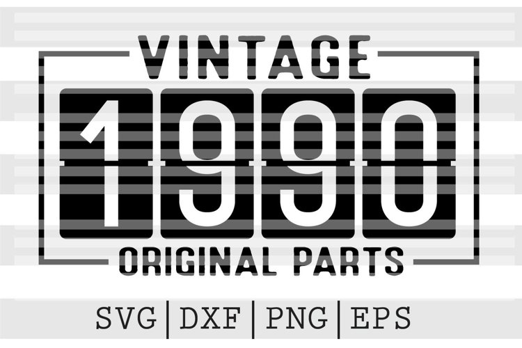 Vintage Birthday Svg Image 7