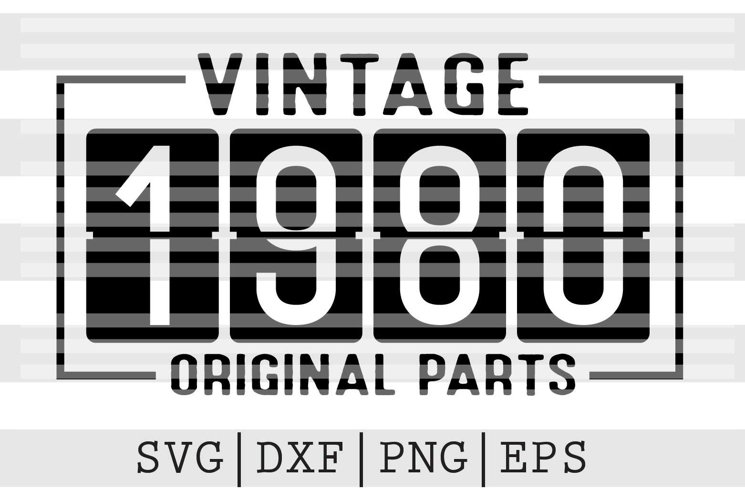 Vintage Birthday Svg Image 20