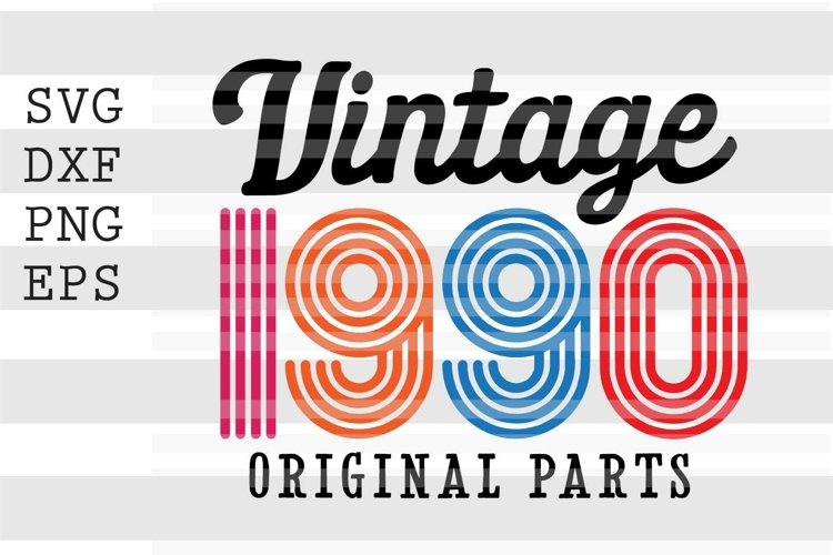 Vintage Birthday Svg Image 24