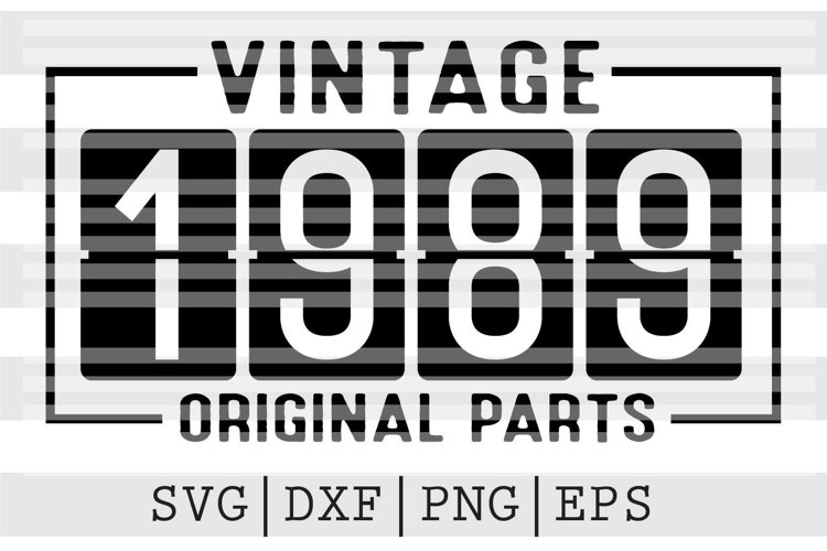 Vintage Birthday Svg Image 14
