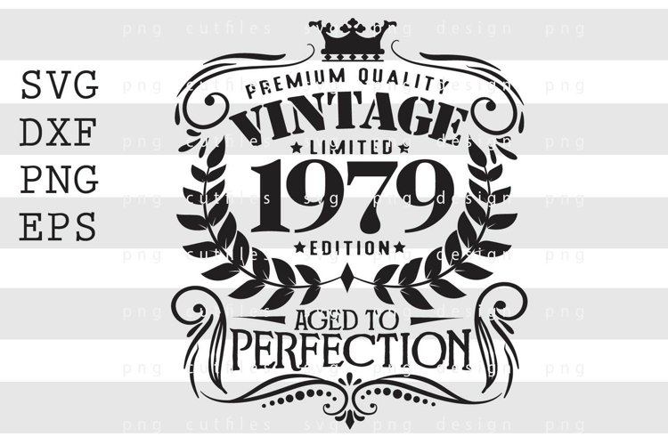 Vintage Birthday Svg Image 9