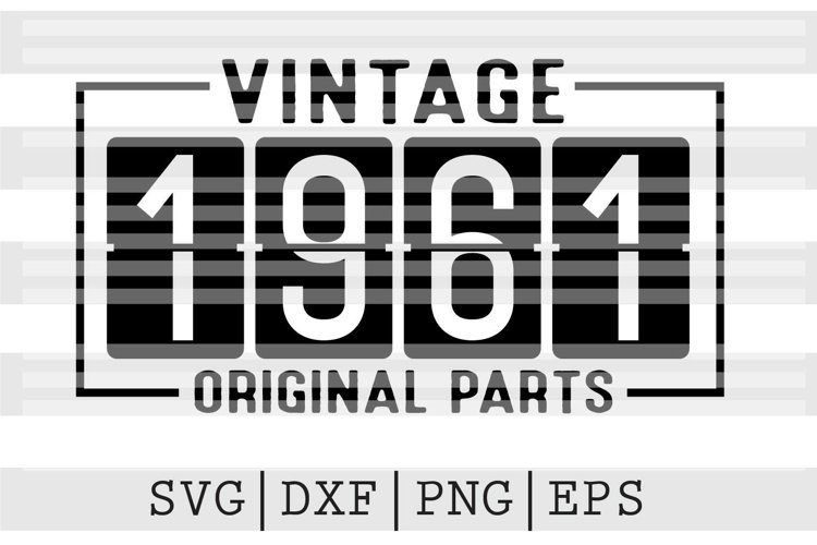 Vintage Birthday Svg Image 13
