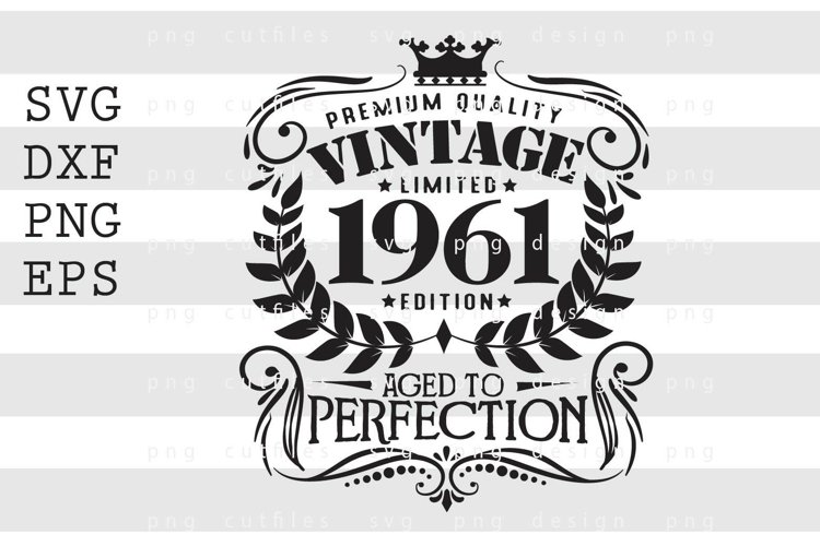 Vintage Birthday Svg Image 2