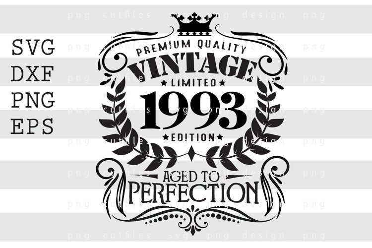Vintage Birthday Svg Image 22