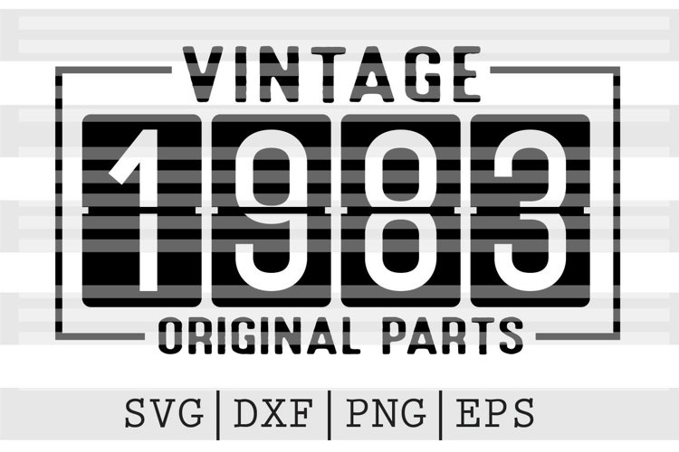 Vintage Birthday Svg Image 5