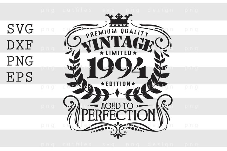 Vintage Birthday Svg Image 13