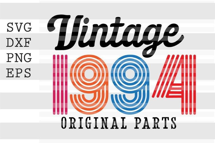 Vintage Birthday Svg Image 10