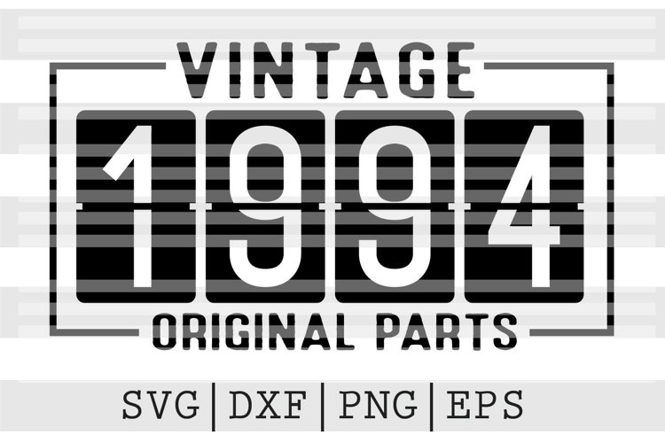 Vintage Birthday Svg Image 21