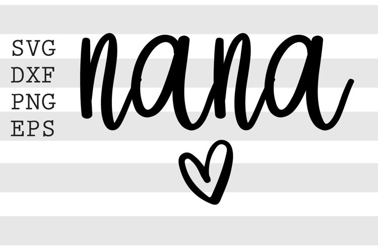Nana SVG example image 1