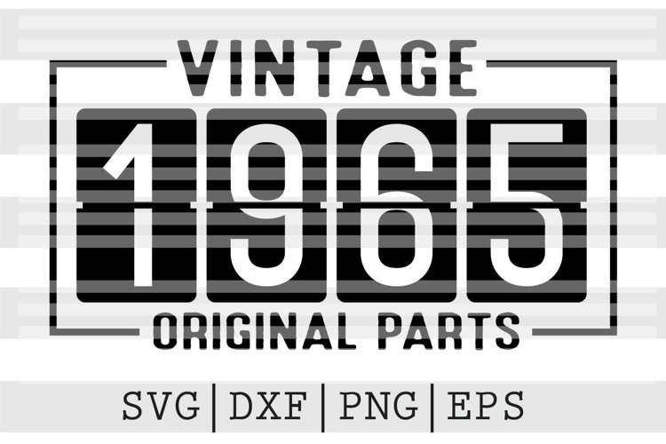 Vintage Birthday Svg Image 23