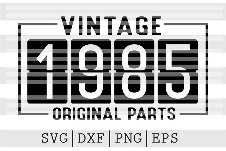 Vintage Birthday Svg Image 14