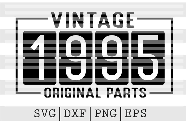 Vintage Birthday Svg Image 22