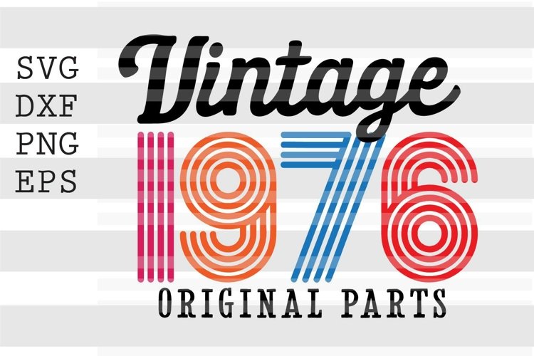 Vintage Birthday Svg Image 11