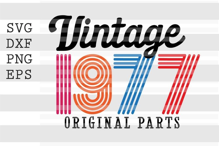 Vintage Birthday Svg Image 19