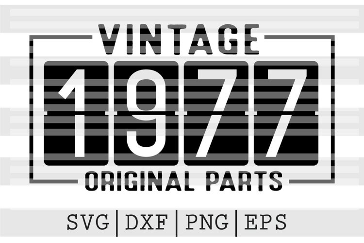 Vintage Birthday Svg Image 17