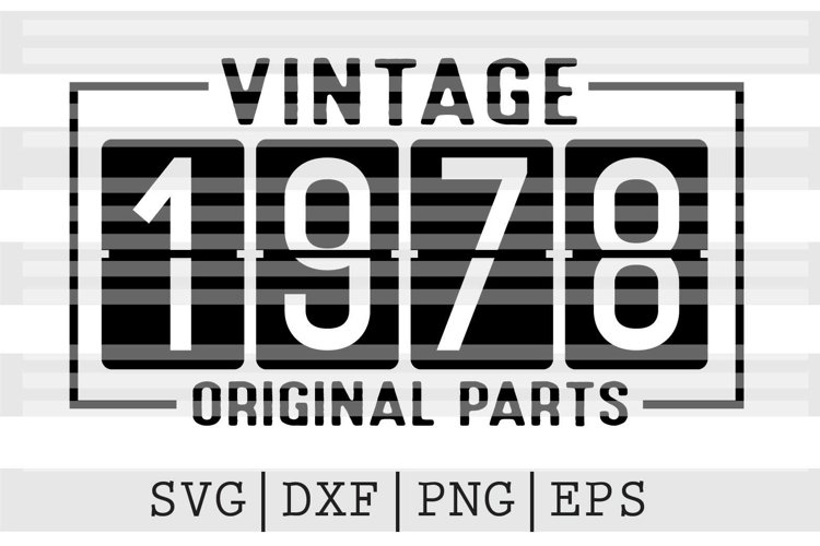 Vintage Birthday Svg Image 7