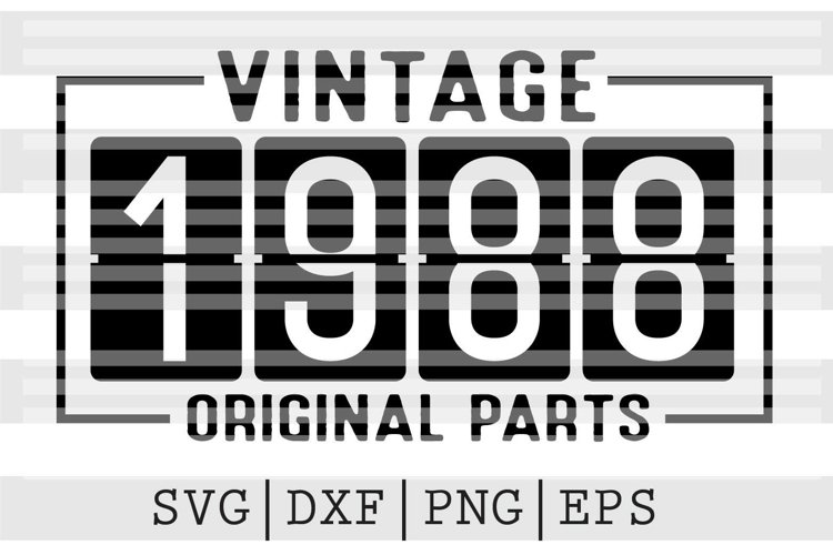 Vintage Birthday Svg Image 3