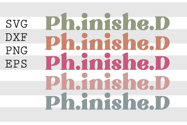 Ph inished D SVG example image 1