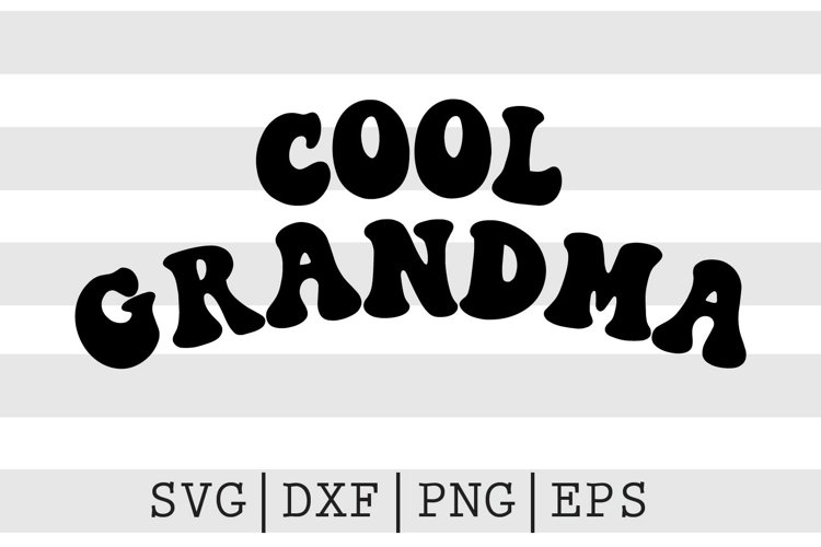 Cool grandma SVG