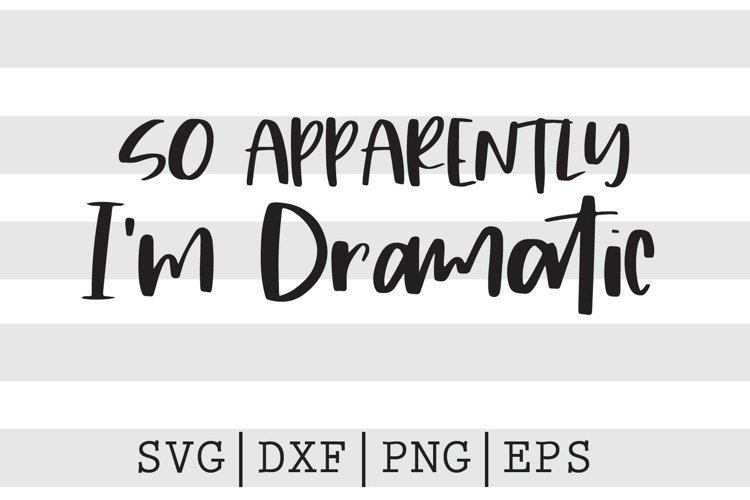 So apparently I'm dramatic SVG example image 1