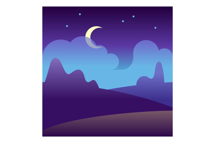 Night Sky Clipart Image 19