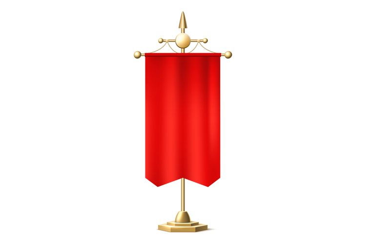 Red Flag Clipart Image 11