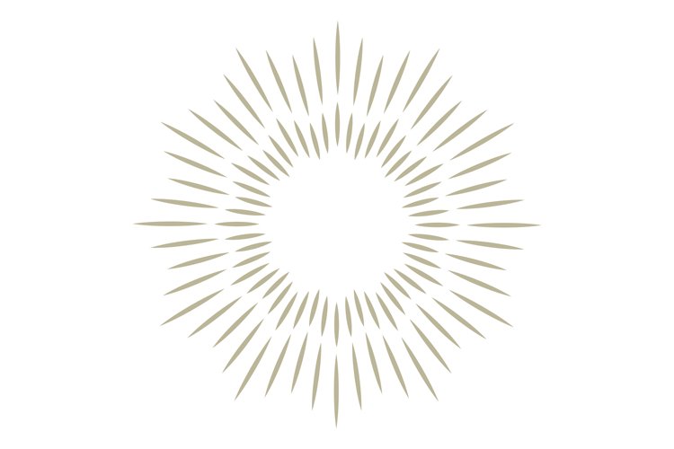 Sunburst Clipart Image 15