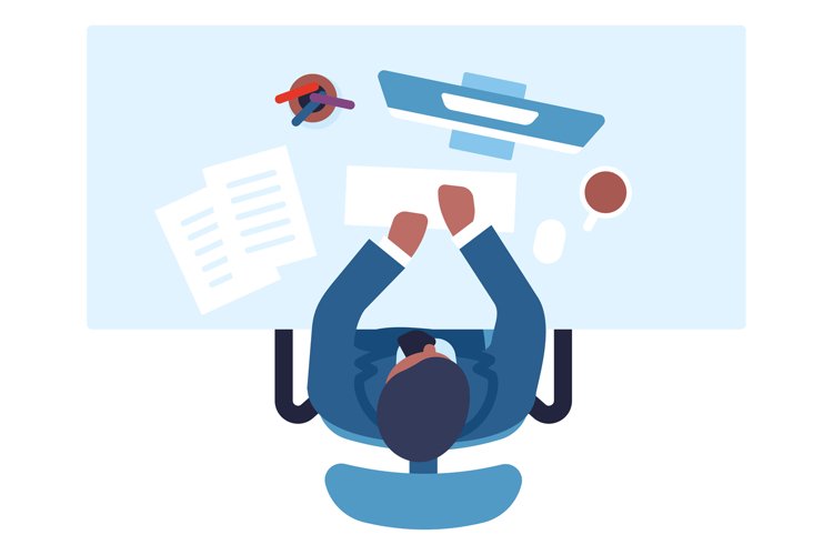 Businessman Clipart Image 12