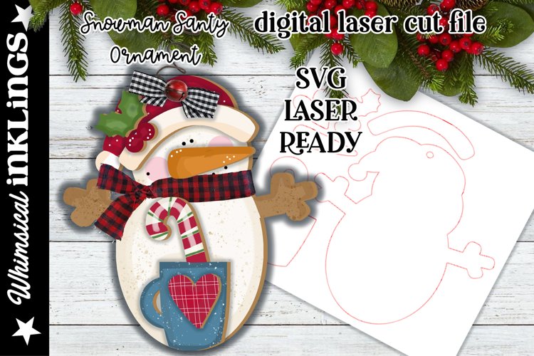 Christmas Snowman Svg Image 4