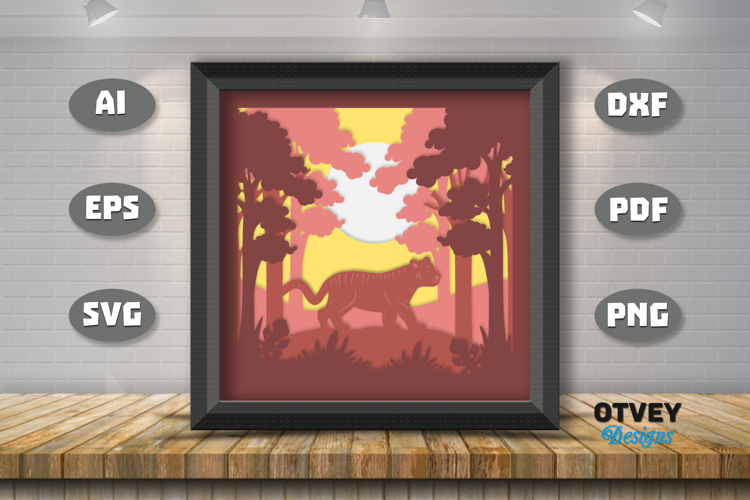 Layered Paper Art Image 11