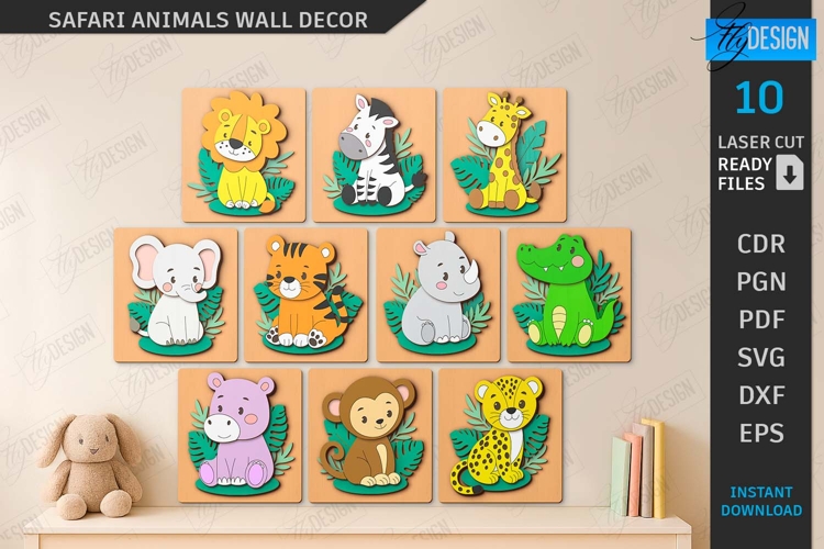 Safari Animals Clipart Image 6