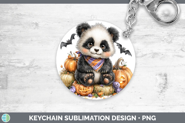 GorgeousSafari Bandana Halloween Keychain design.