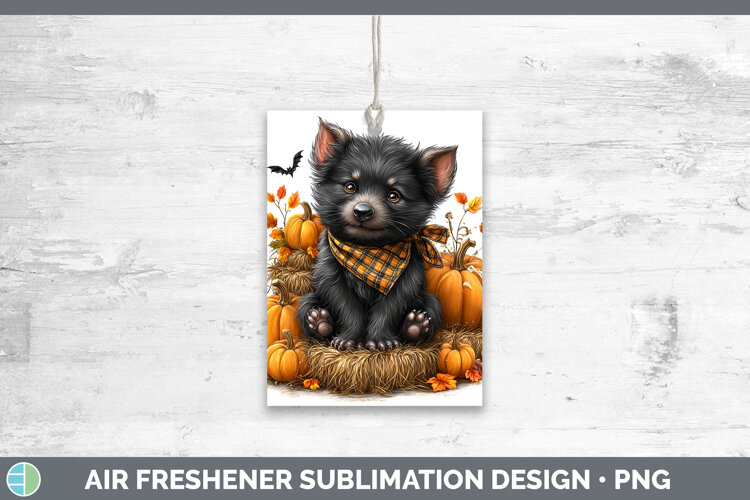GorgeousSafari Bandana Halloween Air Freshener design.