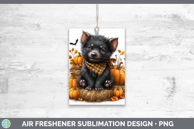 Safari Bandana Halloween Tasmanian Devil Air Freshener Subli