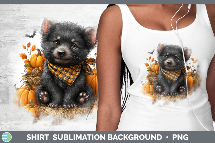 Safari Bandana Halloween Tasmanian Devil Shirt Sublimation B