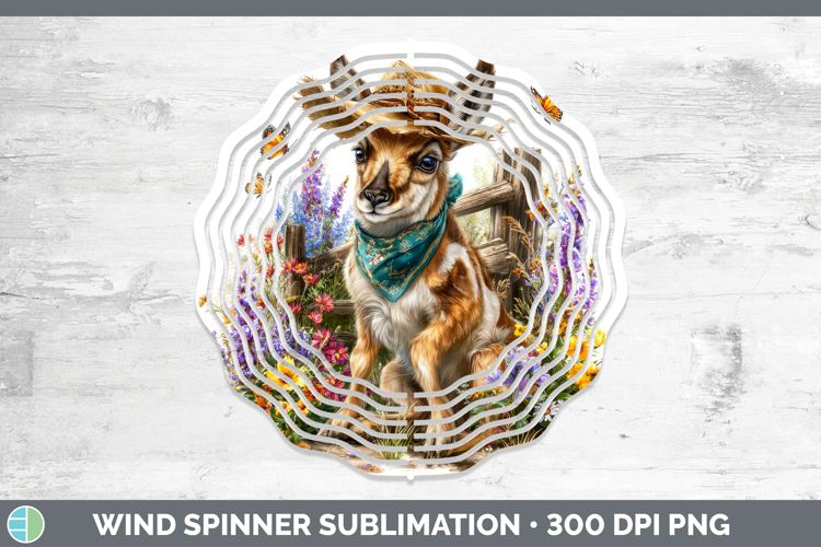Antelope Wind Spinner Safari Bandana Summer Sublimation Spin