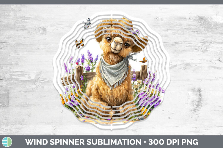 GorgeousSafari Bandana Summer Wind Spinner design.