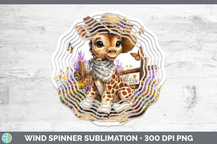 GorgeousSafari Bandana Summer Wind Spinner design.
