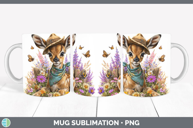 GorgeousSafari Bandana Summer Mug Wrap design.