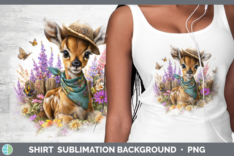 Impala Shirt Safari Bandana Summer Sublimation Background De
