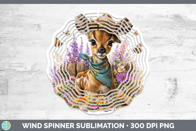 GorgeousSafari Bandana Summer Wind Spinner design.